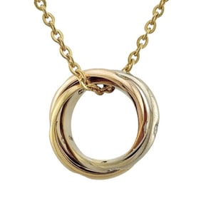 Cartier Baby Trinity Necklace, 18K Diamond, Women's, CARTIER