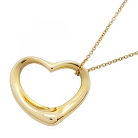 Tiffany Heart Necklace in 18KYG Yellow Gold for Women
