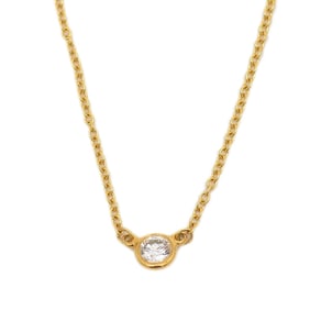 Tiffany & Co. By the Yard Necklace, approx. 0.12ct Diamond, 18K Yellow Gold