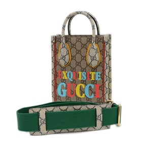 Gucci GG Supreme 2-Way Tote Bag, Multicolor, 699406