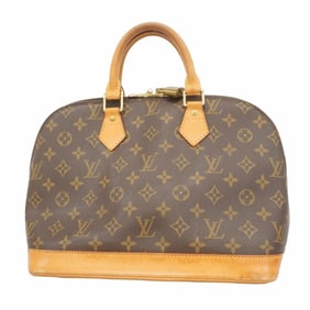 Louis Vuitton Monogram Alma Handbag M51130 Brown Women's