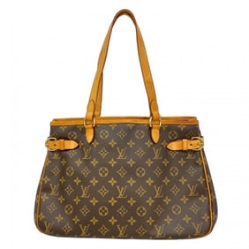 Louis Vuitton Monogram Batignolles Horizontal Tote Bag M51154 Brown Women's