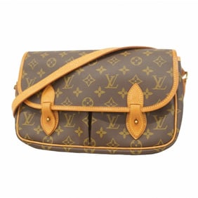 Louis Vuitton Monogram Bessieres MM Shoulder Bag M42247 Brown Women's