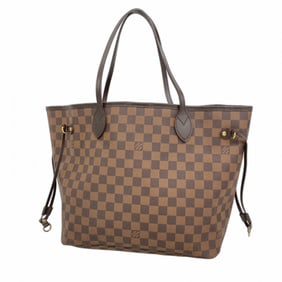 Louis Vuitton Damier Neverfull MM Tote Bag N51105 Ebene Women's