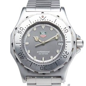 TAG Heuer 3000 Series Watch 932.213 Quartz Gray Dial Stainless Steel Boys' HEUER