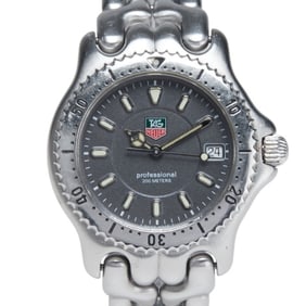 TAG Heuer Cell Watch WG1213-KO Quartz Gray Dial Stainless Steel Boys' HEUER