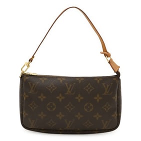LOUIS VUITTON Monogram Pochette Accessoires Pouch Handbag M51980