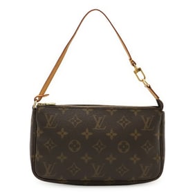 LOUIS VUITTON Monogram Pochette Accessoires Pouch Handbag M51980
