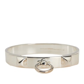 Hermès Collier de Chien PM Bangle ST SV925 Silver Women's HERMES