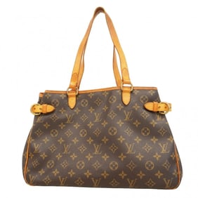 Louis Vuitton Monogram Batignolles Horizontal Tote Bag M51154 Brown Women's