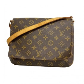 Louis Vuitton Monogram Musette Tango Short Strap Shoulder Bag M51257 Brown Women's