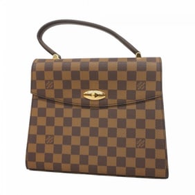 Louis Vuitton Damier Malesherbes Handbag N51379 Ebene Women's