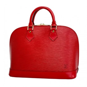 Louis Vuitton Epi Alma Handbag M52147 Castilian Red for Women