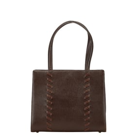 Saint Laurent handbag brown leather women's SAINT LAURENT