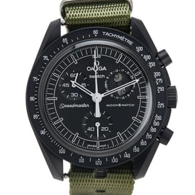 OMEGA x Swatch Snoopy Moon Mission to the Phase Strap (non-original) SO33B700 Quartz Movement with