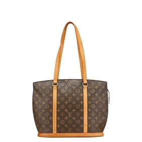 Louis Vuitton Monogram Babylon Tote Bag/Shoulder Bag M51102 Brown PVC Leather Women's LOUIS VUITTON