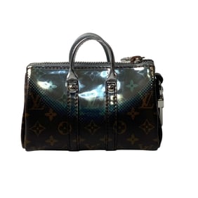 Louis Vuitton Women's Mini Keepall Metallic Mirror Keychain M01428