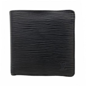 Louis Vuitton Epi Wallet Porte-Bie Carte Credit Monet M63542 Noir Men's