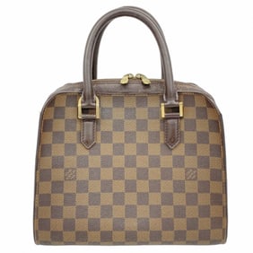 Louis Vuitton Damier Triana Handbag N51155 Ebene for Women