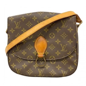 Louis Vuitton Monogram Saint-Cloud GM Shoulder Bag M51242 Brown Women's