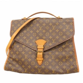 Louis Vuitton Monogram Beverly Handbag M51120 Brown 2-Way Bag for Women