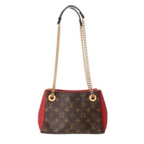 LOUIS VUITTON Monogram Surenne BB Cerise M43776 Women's Canvas Shoulder Bag