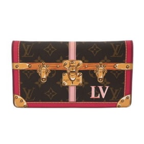 LOUIS VUITTON Monogram Pochette Weekend Brown M62456 Women's Canvas Shoulder Bag