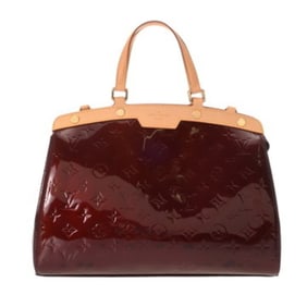 LOUIS VUITTON Monogram Vernis Blair MM 2-Way Bag Rouge Fauvist M91690 Women's Handbag
