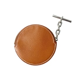 Hermes Hermès Women's Wallet/Coin Case Strap Barenia Z Stamp