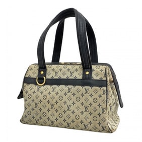 Louis Vuitton Monogram Mini Josephine PM Handbag M92214 Blue Women's