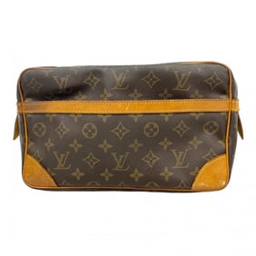 Louis Vuitton Monogram Compiègne 28 Clutch Bag M51845 Brown Men's/Women's