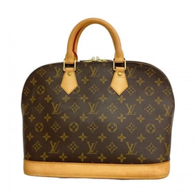 Louis Vuitton Monogram Alma Handbag M51130 Brown Women's
