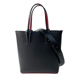 Christian Louboutin Women's Cabata Tote Bag, 2-Way Shoulder Crossbody Bag