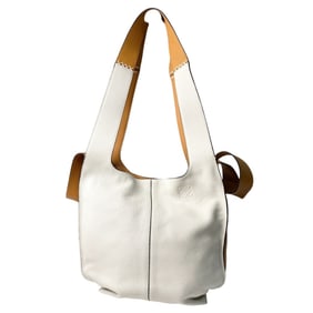 LOEWE Women's Two-Tone Leather Shoulder Bag Tote