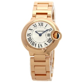 Cartier W69002Z2 Ballon Bleu SM 28mm Manufacturer Complete Wristwatch K18 Pink Gold/K18PG Ladies