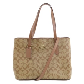 Coach F48735 Signature Tote Bag PVC Women's COACH