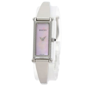 Gucci 1500L Square Face Watch Stainless Steel SS Ladies GUCCI