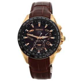 Seiko SBXB060 8X53-0AF0-2 Astron Novak Djokovic collaboration 3000 limited edition watch GP leather