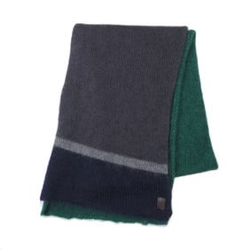 Gucci 3 color muffler mohair silk unisex GUCCI