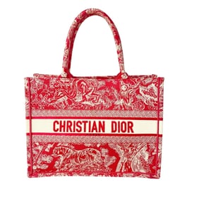 Christian Dior Dior Women's Book Tote Medium Toile de Jouy Bag
