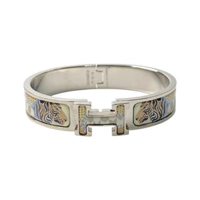 Hermes Hermès Women's Clic H Lantern Balloon Roundel Bangle Bracelet