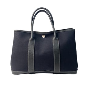 Hermes Hermès Women's Garden Party TPM Toile Officier Vache Country Tote Bag, K Stamp, 2007
