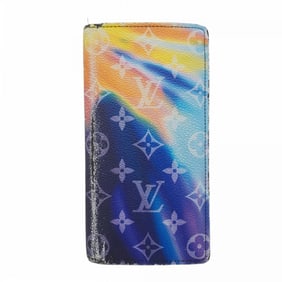 Louis Vuitton Monogram Sunset Portefeuille Brazza Long Wallet M80957 Multicolor Men's