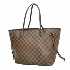 Louis Vuitton Damier Neverfull MM Tote Bag N51105 Ebene Women's