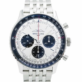 Breitling Navitimer AB0138241G1A1 Silver Dial Men's Watch