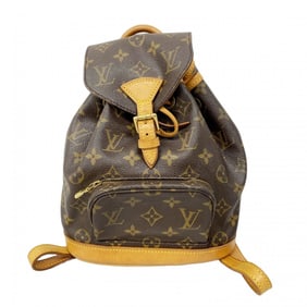 Louis Vuitton Monogram Mini Montsouris Backpack/Daypack M51137 Brown Women's P1408464