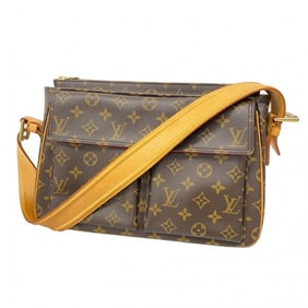 Louis Vuitton Monogram Viva Cite GM Shoulder Bag M51163 Brown Women's P1406381