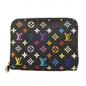 Louis Vuitton Monogram Multicolore Zippy Coin Purse M93740 Grenard Women's Wallet/Coin Case