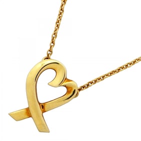 Tiffany Loving Heart Necklace in 18KYG Yellow Gold for Women