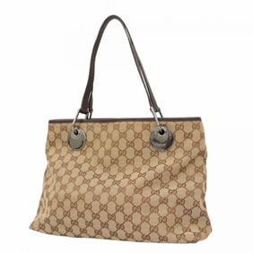 Gucci GG Canvas Tote Bag 120837 Brown Women's P1413113